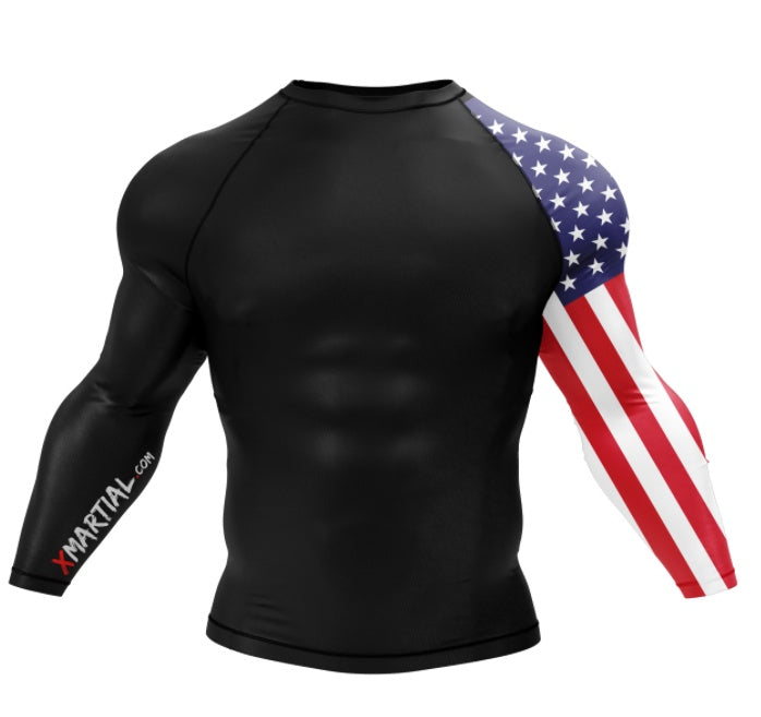 XM AMERICAN WARRIOR - Longsleeve And Shortsleeve - XMARTIAL